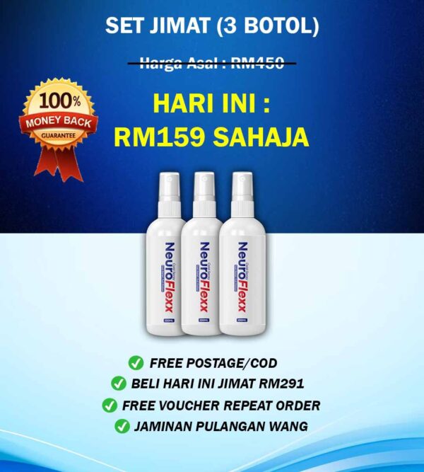 3 Botol NeuroFlexx